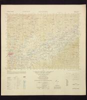 地形図　九州　熊本　人吉(左端)　50000分の1　1枚