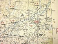 地形図　九州　熊本　人吉(左端)　50000分の1　1枚