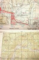 地形図　九州　長崎　諫早(左側下)　50000分の1　1枚