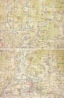 地形図　九州　熊本　山鹿(右寄り下部)　50000分の1　1枚