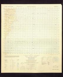 地形図　富山　虻ガ島(氷見市)　50000分の1　日本語表記なし　1枚