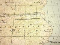 地形図　富山　虻ガ島(氷見市)　50000分の1　日本語表記なし　1枚