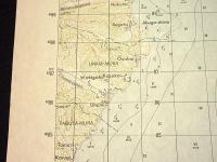 地形図　富山　虻ガ島(氷見市)　50000分の1　日本語表記なし　1枚
