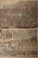 号外　長春・寛城子・南嶺画報　半田本社写真課員撮影(21日)　1.吉林方面へ出征した満洲独立守備隊他　1枚