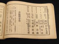 全国共通実業同盟会会員明細簿　福島県支部　横版