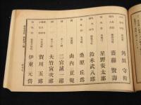 全国共通実業同盟会会員明細簿　福島県支部　横版