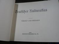 Deutscher Kulturatlas　Band1-5　1:Vorzeit Und Fruhzeit Bis Z. Je 1000 N. Chr.　2:Vom Ritter Zum Patrizier　3:Vom Humanismus Zum Rokoko 4:Von Goethe Bis Bismarck　5:Kaiserreich Und Weltkrieg
