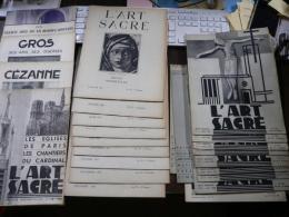 L’Art Sacré　他 24冊 1935－1937発行　不揃い