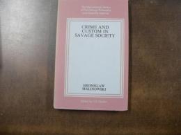 Crime and Custom In savage Society