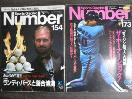 雑誌　Sports　Graphic　Number（ナンバー）「外国人助っ人」＆落合博満2冊セット