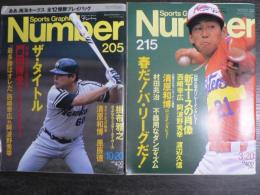 雑誌　Sports　Graphic　Number（ナンバー）：パ・リーグ2冊セット