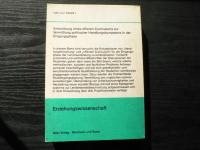 Handlungsforschung in der Lehrerausbildung : Entwicklung eines offenen Curriculums zur Vermittlung politischer Handlungskompetenz in der Eingangsphase