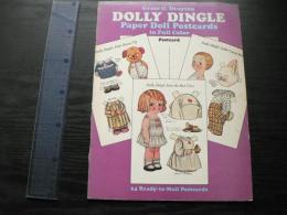 Dolly Dingle Paper Doll Post-Cards in Color (英語) ペーパーバック