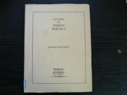 Studies in Indian poetics