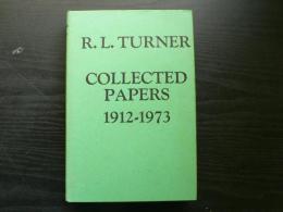 R.L. Turner Collected Papers 1912-1973 (School of Oriental & African Studies)