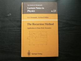 The recursion method : application to many-body dynamics