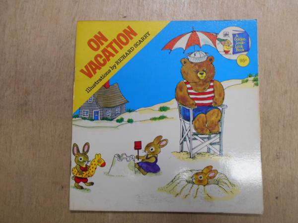 On Vacation 洋書絵本 (英語) ペーパーバック (Richard Scarry