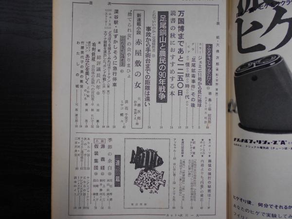 週刊朝日　1966年10.15 週刊朝日 1966年10.15