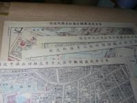 明治前期測量中央官衙街２千分1彩色地図
