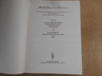 Fractals in physics : proceedings of the Sixth Trieste International Symposium on Fractals in Physics, ICTP, Trieste, Italy, July 9-12, 1985
