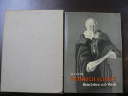独語版 Heinrich Schutz: Life and Works 