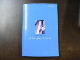 Introduction to a Philosophy of Music 