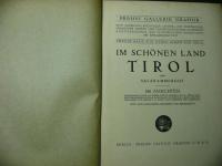 戦前 独文 観光案内　IM SCHONEN LAND TIROL UND SALZKAMMERGUT（チロルとザルツカンマーグート）