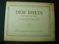 戦前 独文 観光案内　DER RHEIN VON MAINZ BIS KOLN（ライン川　マインツからケルン）