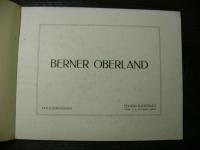 戦前 独文 観光案内　BERNER OBERLAND（ベルナーオーバーランド）