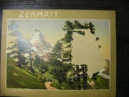 戦前 独文 観光案内　ZERMATT　（ツェルマット）