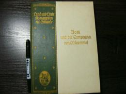 戦前 独文 観光案内　Rom und die Campagna （ローマとカンパーニャ）