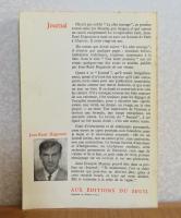 日記　ジャン＝ルネ・ユグナン　：　Jounal　〔フランス語〕