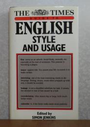 【THE TIMES】 Guide to English Style and Usage　〔英語〕
