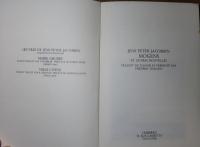 マリー・グルッベ　ヤコブセン　／　モーンス　　ヤコブセン　：　Marie Grubbe　／　Mogens et autres nouvelles　〔2冊セット〕〔フランス語〕