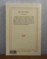 本当の私　ミラン・クンデラ　：　L'Identité　〔フランス語〕