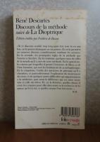 【folio】 方法序説 / 補論 屈折光学　：　Discours de la méthode suivi de La Dioptrique 〔フランス語〕