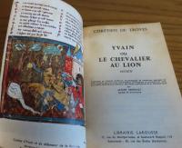 イヴァンあるいは獅子の騎士（抄） クリスティアン・ド・トロワ　：　Yvain 
Yvain ou le Chevalier au Lion  extraies　〔洋書/フランス語〕