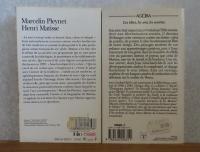 【AGORA】 マティスの芸術 / 【folio】 アンリ・マティス論　： 　L'art de Matisse / Henri Matisse　〔洋書/フランス語〕[2冊セット]
