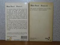 【folio】 パスカル パンセ　：　PenséesⅠ,Ⅱ　［2冊］　〔洋書/フランス語〕