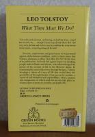 われら何をなすべきか　トルストイ　；　What Then Must We Do？　〔英語〕