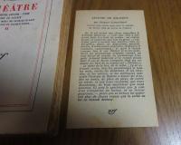 アルマン・サラクルー戯曲集　第4巻　：　Théâtre Ⅳ　L'Archipel Lenoir 、 Poof 、Dieu le savait /La vie et la mort Charles Dullin/Mes  certitudes et incertitudes〔フランス語〕