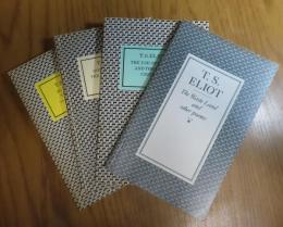 荒地,その他の詩篇 ／ 詩の効用と批評の効用 ／ 文化の定義のためのノート ／ 批評家を批評する　T. S. エリオット　：　The Waste Land and other poems ／ The Use of Poetry and the Use of Criticism ／ Notes towards the Definition of Culture ／ To Criticize the Critic and other writings  〔英語〕　〔4冊セット・4 volumes together〕