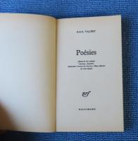 【Poésie/Gallimard】 ヴァレリー詩集　ポール・ヴァレリー　： Paul  Valéry　Poésies  :　Album de vers anciens, Charmes, Amphion, Sémiramis, Cantate du Narcisse, Pièces diverses de toute époque 〔フランス語〕