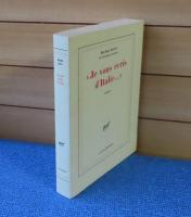 「イタリアからお手紙を、、、」　ミシェル・デオン　：　"Je vous écris d'Italie..."　　roman 〔フランス語〕
