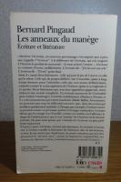 【folio】 回転木馬の輪　-エクリチュールと文学‐　ベルナール・パンゴー　：　Les anneaux du manege -Ecriture et litterature　〔洋書/フランス語〕