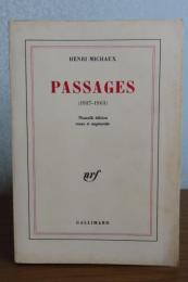 パサージュ（1937‐1963）　アンリ・ミショー　：　PASSAGES（1937‐1963）〔洋書/フランス語〕