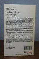 【folio】 古代美術史　エリー・フォール ：　Histoire de ｌ’art　（ｌ’art antique ）　〔洋書/フランス語〕