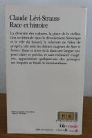 【folio】 人種と歴史　レヴィ＝ストロース ：　Race et Histoire　suivi de Claude Lévi-Strauss par Jean Pouillon　 〔洋書/フランス語〕
