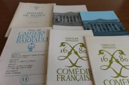 オデオン座　プログラム、カイエ　シーズン1965-1966　（５冊綴り）　：　Odéon　Théâtre de France　direction  Renaud-Barrault  Programme  saison 1965-1966　〔洋書/フランス語〕　
