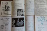 オデオン座　プログラム、カイエ　シーズン1965-1966　（５冊綴り）　：　Odéon　Théâtre de France　direction  Renaud-Barrault  Programme  saison 1965-1966　〔洋書/フランス語〕　